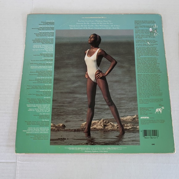Whitney Houston Vinyl LP Records 1985, Arista AL8-8212 - Picture 4 of 4